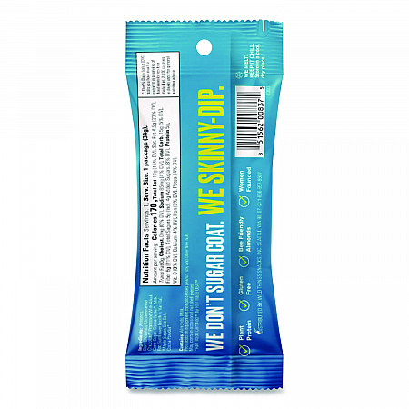 Dark Chocolate Covered Almonds, 1.2 oz Bags, 10/Box (EDT00837)