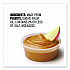 Spreads, Natural Creamy Peanut Butter, 1.5 oz Cup, 8/Box (24307)