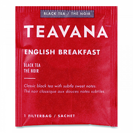 Teavana Tea Bags, English Breakfast, 0.09 oz, 24/Box (SBK13087)