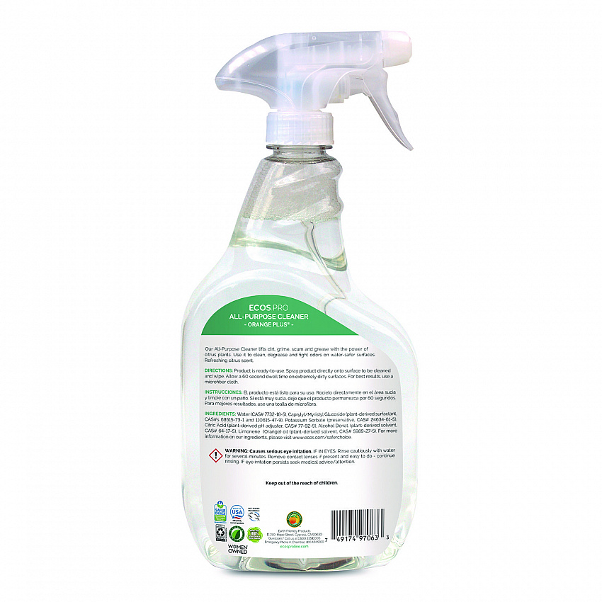 Orange Plus All-Purpose Cleaner and Degreaser, 32 oz Spray Bottle (PL97066EA)