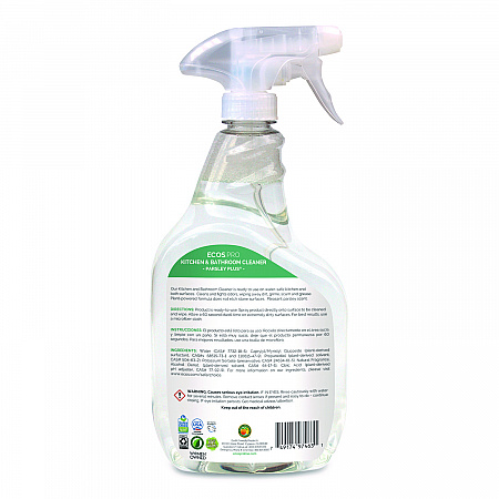 Parsley Plus All-Purpose Kitchen and Bathroom Cleaner, 32 oz Spray Bottle (PL97466EA)