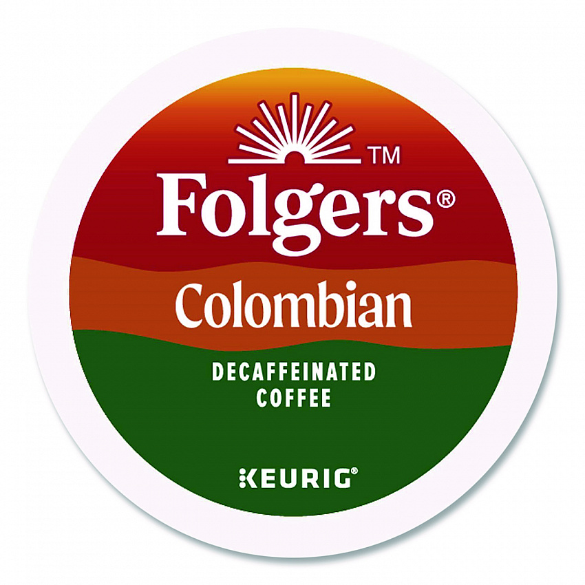 Colombian Decaf K-Cups, 24/ Box, 4 Boxes/Carton (0570CT)