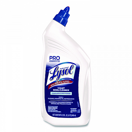 Disinfectant Toilet Bowl Cleaner, Wintergreen Scent, 32 oz Bottle, 12/Carton (74278CT)