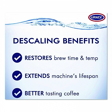 Coffee and Espresso Machine Descaling Powder, 1 oz Packets, 3/Box (UBI70255)