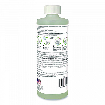 Coffee Machine Descaling Liquid, 14 oz Bottle (UBI70840)
