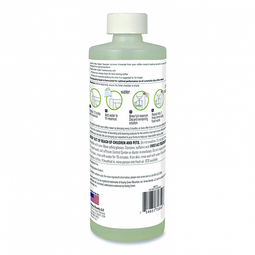 Coffee Machine Descaling Liquid, 14 oz Bottle (UBI70840)