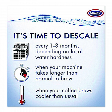 Coffee Machine Descaling Liquid, 14 oz Bottle (UBI70840)
