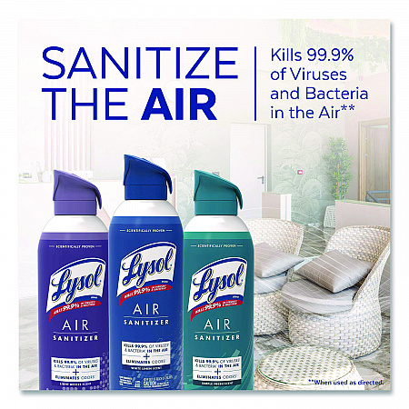 Air Sanitizer Spray, Simple Fresh Scent, 10oz Aerosol Spray (99350EA)