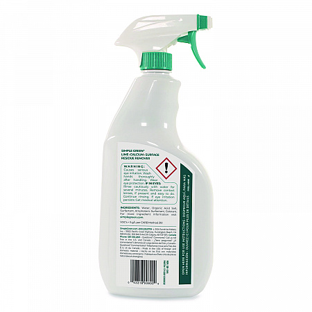 Lime Calcium Surface Residue Remover, 32 oz Spray Bottle, 12/Carton (1700032)