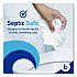 Two-Ply Toilet Tissue, Septic Safe, White, 400 Sheets/Roll, 96 Rolls/Carton (6144)