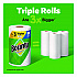 Select-a-Size Kitchen Roll Paper Towels, 2-Ply, 5.9 x 11, White, 123 Sheets/Triple Roll, 6 Rolls/Carton (16020)
