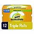 Essentials Select-A-Size Kitchen Roll Paper Towels, 2-Ply, 5.9 x 11, White, 162 Sheets/Triple Roll, 12 Rolls/Carton (16681)