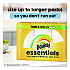 Essentials Select-A-Size Kitchen Roll Paper Towels, 2-Ply, 5.9 x 11, White, 162 Sheets/Triple Roll, 12 Rolls/Carton (16681)