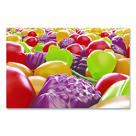 Juicy Burst Fruit Flavored Snack, Mixed Fruit, 32 oz Pouch, 40/Box (FER47149)