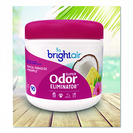 Super Odor Eliminator, Tropical Paradise and Pineapple, 14 oz Jar (901076)