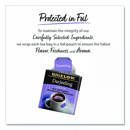 Darjeeling Black Tea Bags, 0.08 Tea Bag, 28/Box (RCB003491)