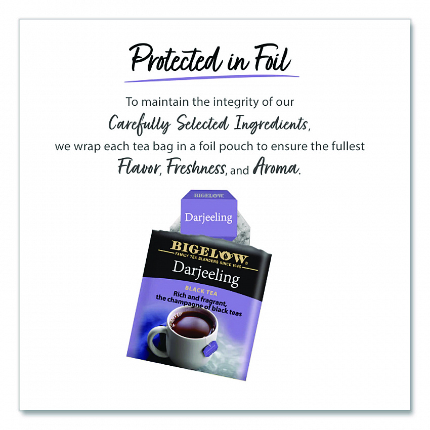 Darjeeling Black Tea Bags, 0.08 Tea Bag, 28/Box (RCB003491)