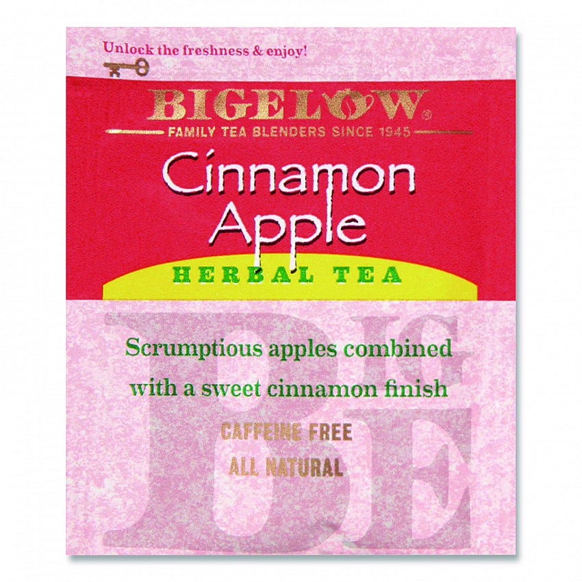 Apple Cinnamon Herbal Tea, 0.09 Tea Bag, 28/Box (RCB11397)