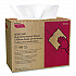 Tuff-Job Spunlace Towels, 1-Ply, 9.75 x 16.75, White, 150 Sheets/Pop-Up Box, 6 Boxes/Carton (W615)
