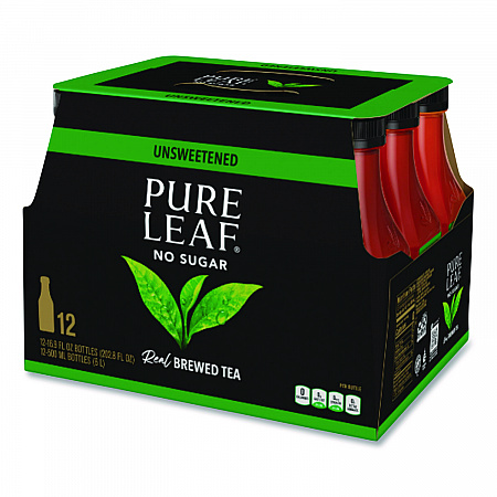 Iced Tea, Unsweetened, 18.5 oz, 12/Carton (134072CT)