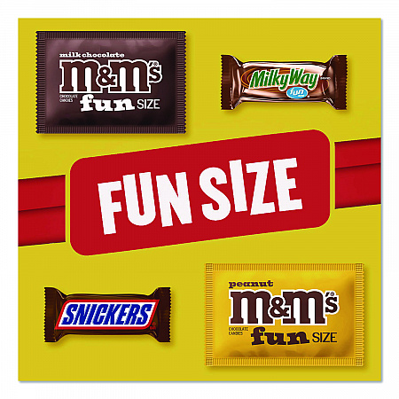 Chocolate Assortment, Assorted Fun and Snack Sizes, 3 Bags/Pack (60004179)