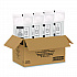 Microwaveable Hinged Containers, ProPlanet Seal, 6.31 x 6.31 x 3, Clear, Plastic, 300/Carton (60PPHT1)