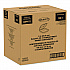 Microwaveable Hinged Containers, ProPlanet Seal, 3 Compartments, 9 x 8.75 x 3, Clear, Plastic,150/Carton (90PPHT3)
