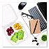 Microwaveable Hinged Containers, ProPlanet Seal, 3 Compartments, 9 x 8.75 x 3, Clear, Plastic,150/Carton (90PPHT3)