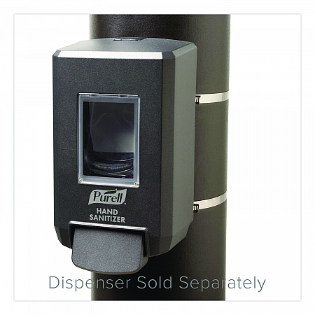 CS4 All-Weather Hand Sanitizer Dispensing System, 1,200 mL, 6.87 x 4.85 x 11.74, Graphite (552401)