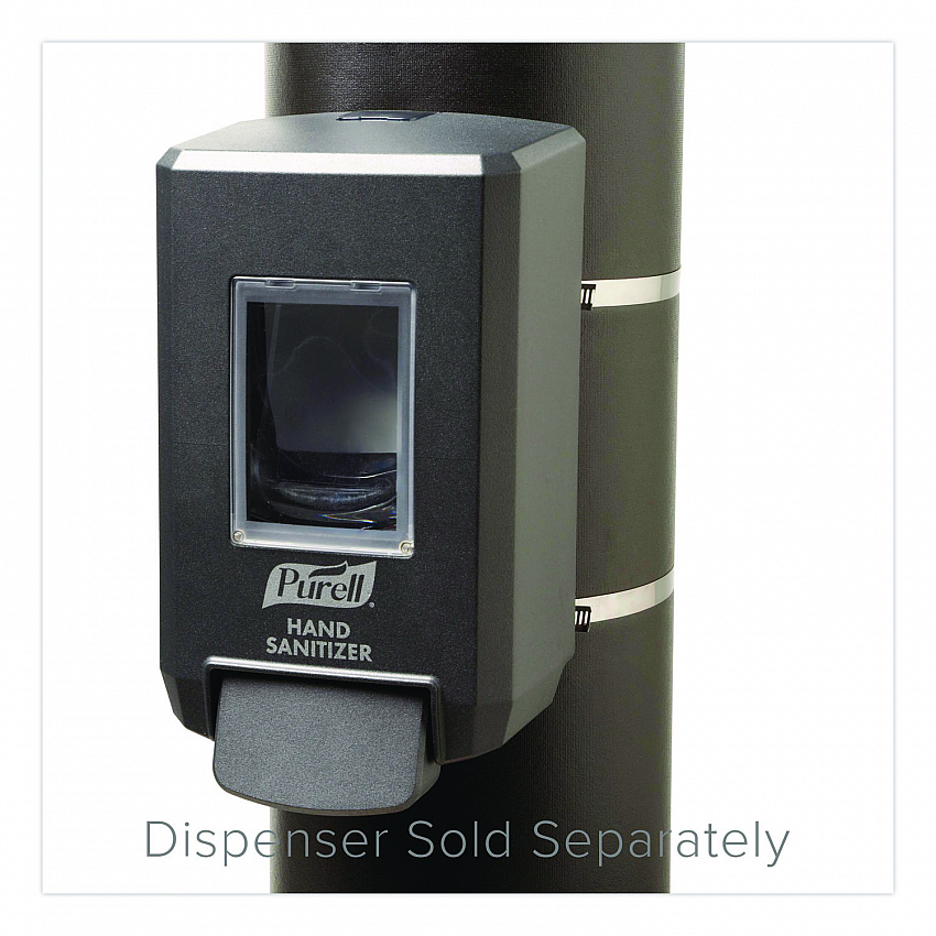 CS4 All-Weather Hand Sanitizer Dispensing System, 1,200 mL, 6.87 x 4.85 x 11.74, Graphite (552401)