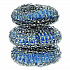 Ultra Steel Scrubbers, Gray/Silver, 3/Pack (437777)