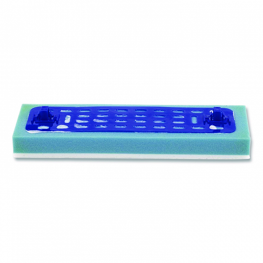 Magic Eraser Squeeze Mop Refill, Foam, 9.9 x 3.4 x 1.6, White/Blue (446615)