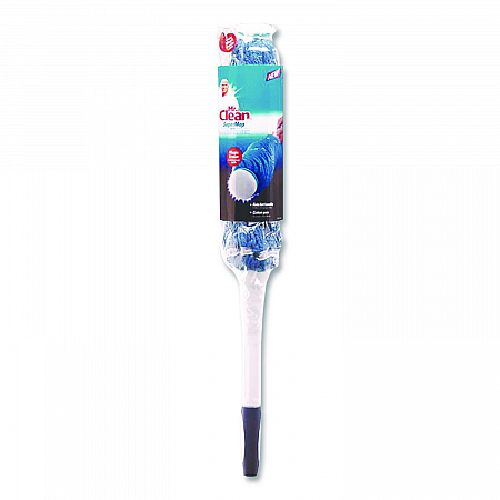 SuperMop with Magic Eraser Mop Refill, Cotton, Blue (446997)