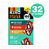 Minis, Dark Chocolate Nuts Sea Salt/Caramel Almond Nuts Sea Salt, 0.7 oz Bar, 32 Bars/Carton (22000799)