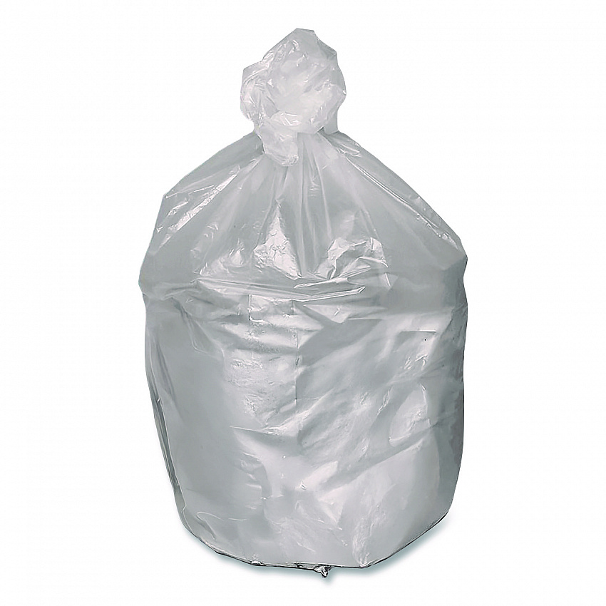 Global Ultra Plus Industrial Trash Bag, 45 gal,16 mic, 40 x 48, Natural, 80/Carton (WHD404643615)