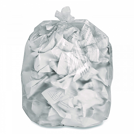 Global Ultra Plus Industrial Trash Bag, 45 gal,16 mic, 40 x 48, Natural, 80/Carton (WHD404643615)