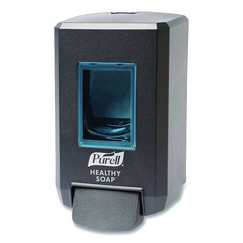CS4 All-Weather HEALTHY SOAP Dispensing System, 1,250 mL, 6.87 x 4.85 x 11.74, Graphite (553401)