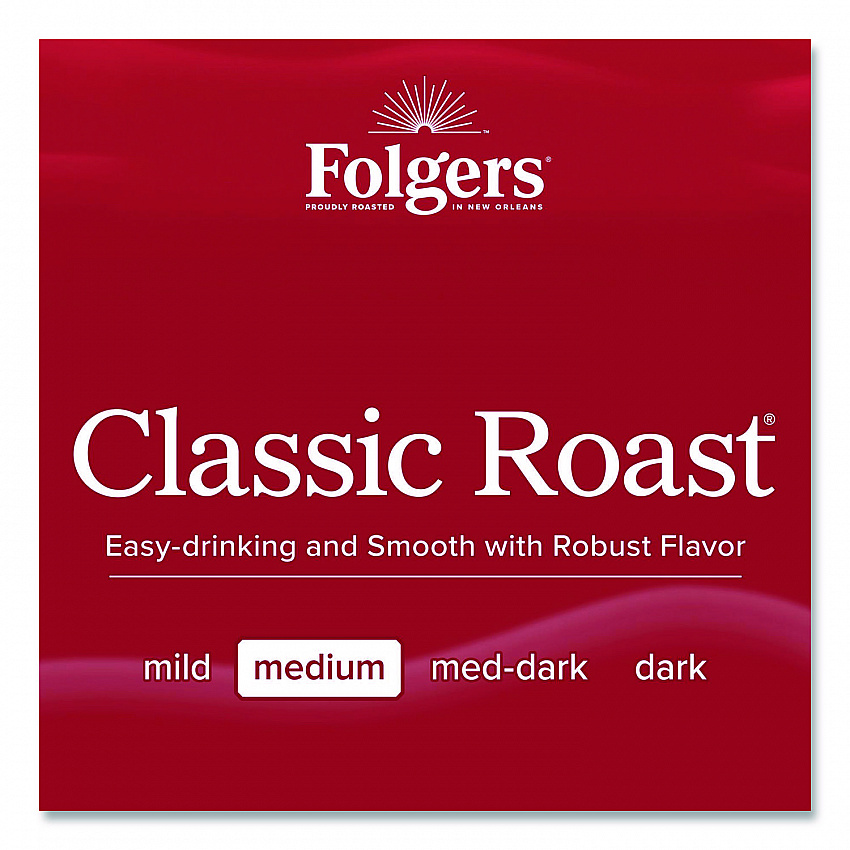 Classic Roast Ground Coffee Fraction Pack, 1.5 oz, 42/Carton (06430)