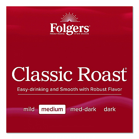Classic Roast Ground Coffee Filter Pack, Regular, In-Room Lodging, 0.6 oz, 200/Carton (06546)