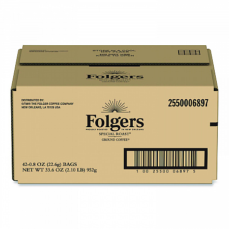 Special Roast Ground Coffee Fraction Pack, 0.8 oz, 42/Carton (06897)