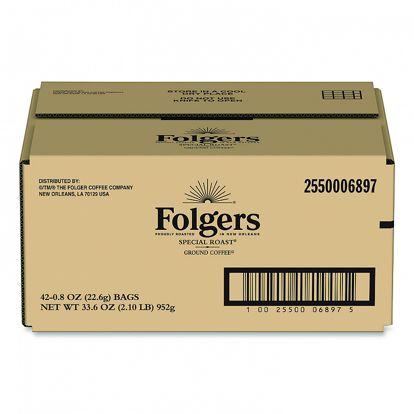 Special Roast Ground Coffee Fraction Pack, 0.8 oz, 42/Carton (06897)