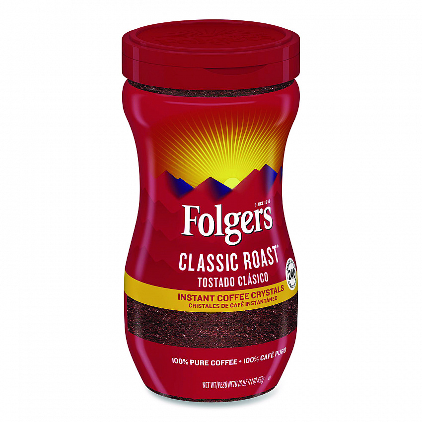 Classic Roast Instant Coffee, 16 oz Jar (06922)