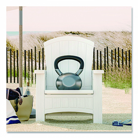 Adirondack Chair with Storage, Supports Up to 375 lb, 14.5