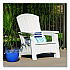 Adirondack Chair with Storage, Supports Up to 375 lb, 14.5