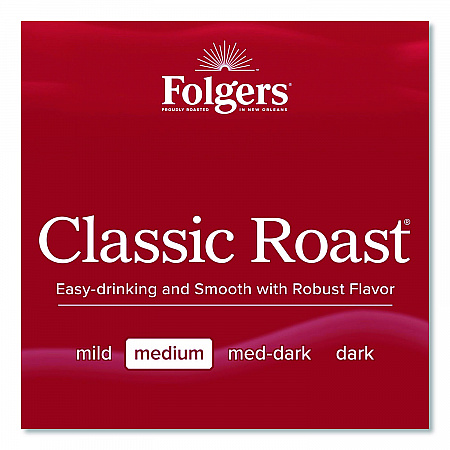 Classic Roast Ground Coffee Fraction Pack, 1.2 oz Packets, 42/Carton (20457)