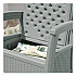 Elements Club Chair with Storage, Supports Up to 300 lb, 17