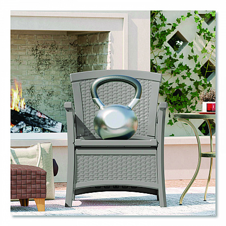 Elements Club Chair with Storage, Supports Up to 300 lb, 17