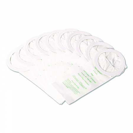 Replacement Vacuum Bags, Fits NSS Outlaw/ProTeam QuarterVac/Sandia/Sanitaire, 10/Pack (QVACP)