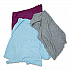 Reclaimed Color T-Shirt Rags, Assorted, 125/Box (R020C45A25)