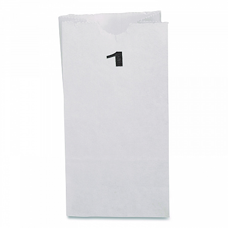 Grocery Paper Bags, 1# Size, 30# Basis Weight, 3.5